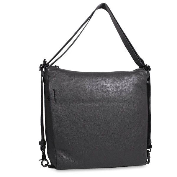 Mandarina Duck - Mellow Leather Hobo Bag FZT72 in grau