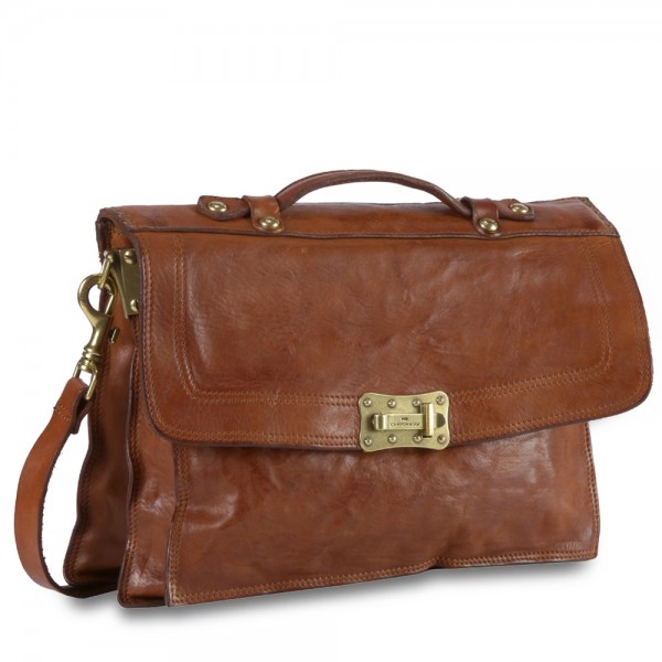 Campomaggi - Agnese I - briefcase cow.-p/d* in braun