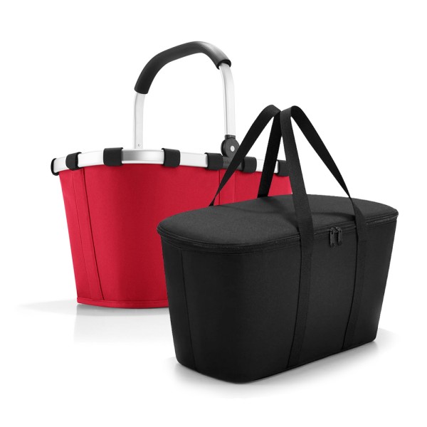 reisenthel - Set aus carrybag BK + coolerbag UH BKUH in rot