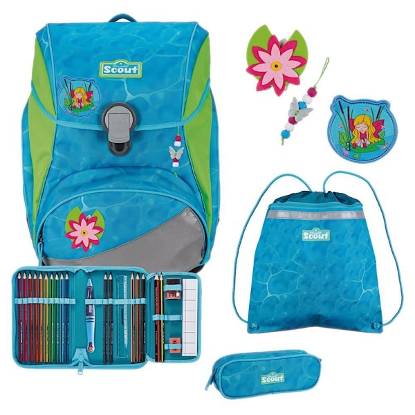 Scout - Alpha Water Lily Set 4tlg in blau