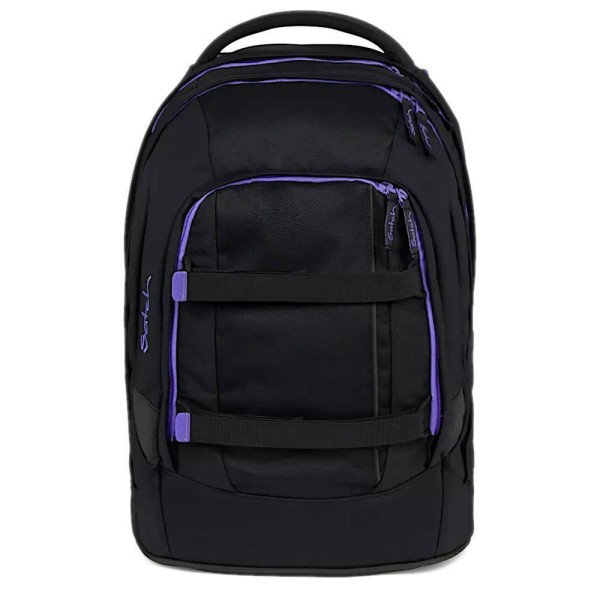 satch - pack Schulrucksack Purple Phantom in schwarz