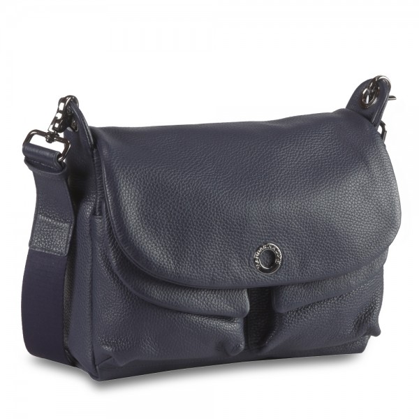 Mandarina Duck - Mellow Leather Hunting Bag FZT23 in blau