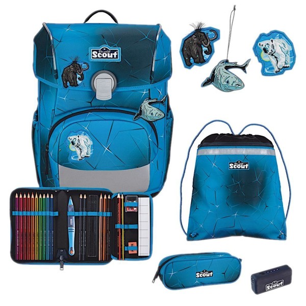 Scout - Neo Polar Blue Set 5tlg Exklusiv Safety Light in blau
