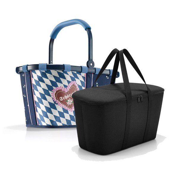reisenthel - Set aus carrybag BK + coolerbag UH BKUH in blau