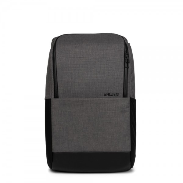 SALZEN - Fabric Backpack Daypack ZEN-DPA in grau