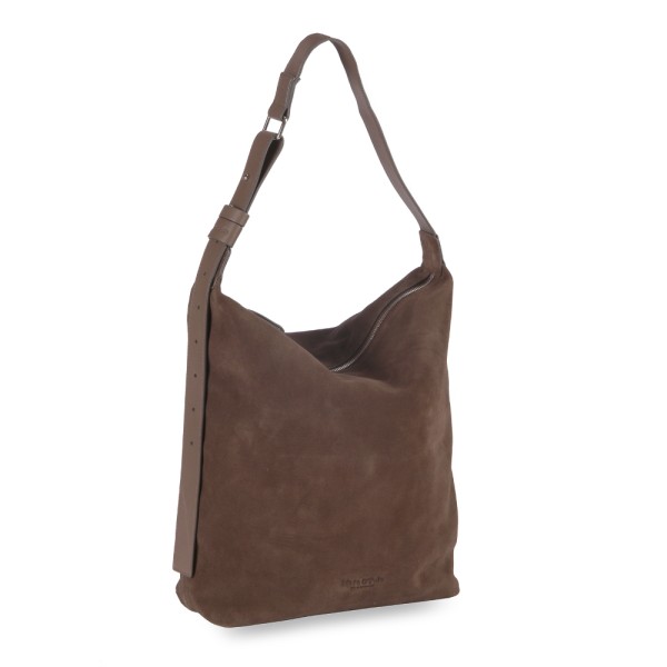 Marc O´Polo - Holly Hobo Bag M Soft Suede in braun