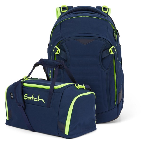 satch - Set aus match + Sporttasche in blau