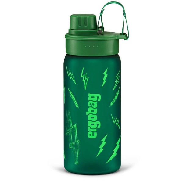 ergobag - Trinkflasche mit Drehverschluss Blitze in grün
