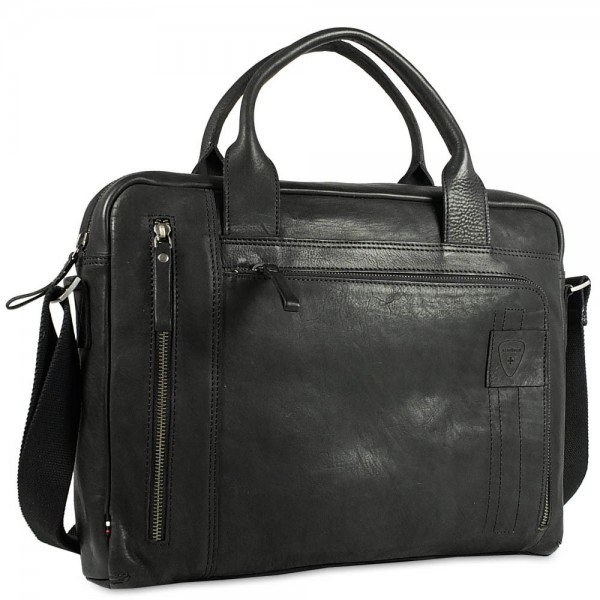 Strellson - Upminster Briefbag SHZ in schwarz