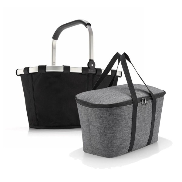 reisenthel - Set aus carrybag BK + coolerbag UH BKUH in schwarz