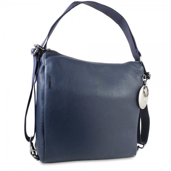 Mandarina Duck - Mellow Leather Hobo Bag FZT72 in blau